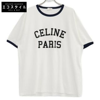 CELINE - セリーヌ ホワイト×ネイビー 2X45M671Q.01NBT シャツ CELINE - セリーヌ ホワイト×ネイビー 2X45M671Q.01NBT シャツ