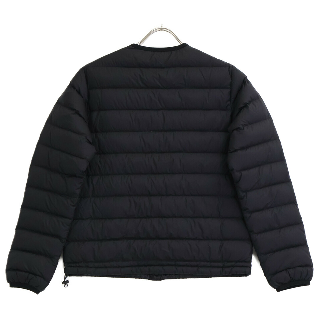 DANTON - ダントン KW32-115-02 ブラック ノーカラー ダウンジャケット XSの DANTON - ダントン KW32-115-02 ブラック ノーカラー ダウンジャケット XSの