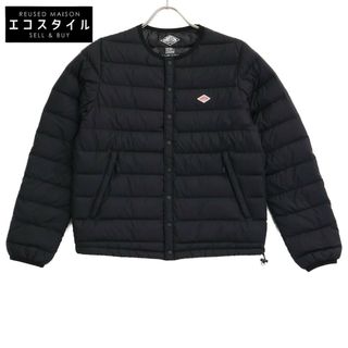 DANTON - ダントン KW32-115-02 ブラック ノーカラー ダウンジャケット XSの DANTON - ダントン KW32-115-02 ブラック ノーカラー ダウンジャケット XSの