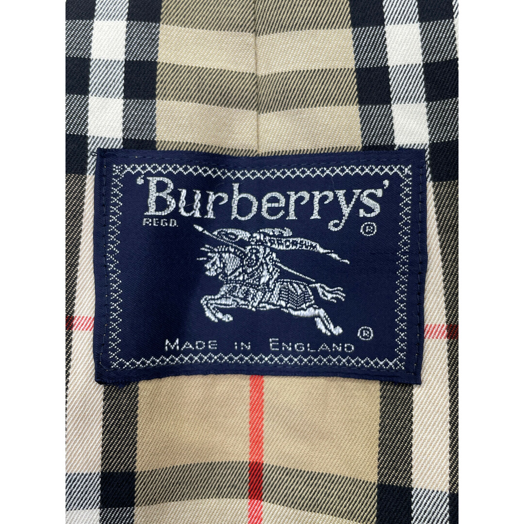 BURBERRY - バーバリー 英国製 紺タグ ギャバジン ステンカラー BURBERRY - バーバリー 英国製 紺タグ ギャバジン ステンカラー