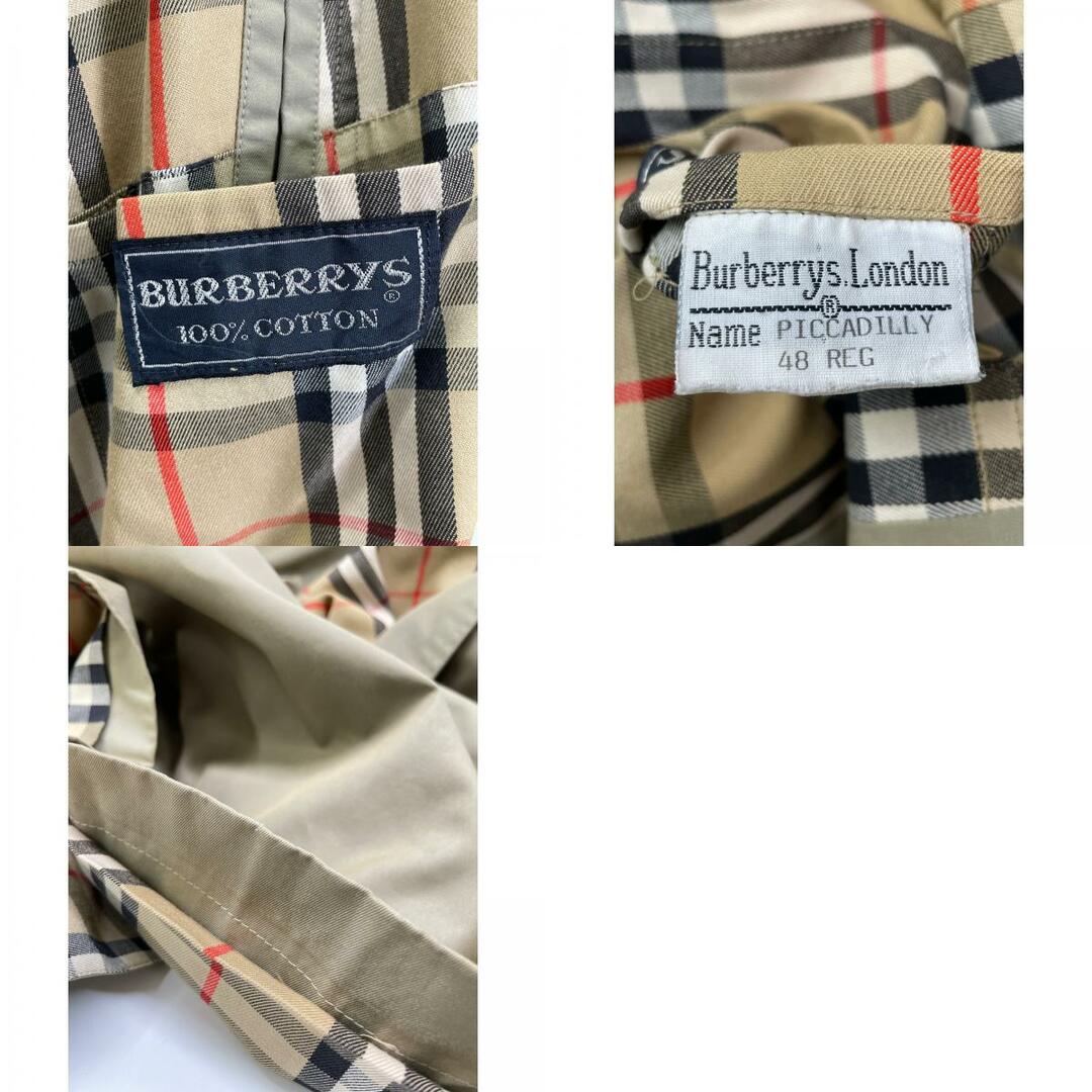 BURBERRY - バーバリー 英国製 紺タグ ギャバジン ステンカラー BURBERRY - バーバリー 英国製 紺タグ ギャバジン ステンカラー