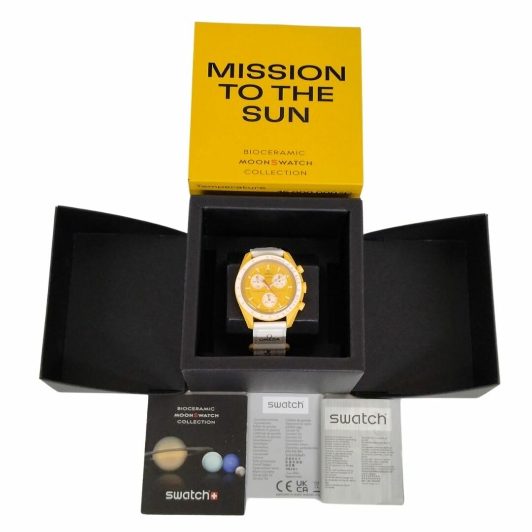 OMEGA - OMEGA オメガ × SWATCH スウォッチ SO33J100 MISSION TO OMEGA - OMEGA オメガ × SWATCH スウォッチ SO33J100 MISSION TO