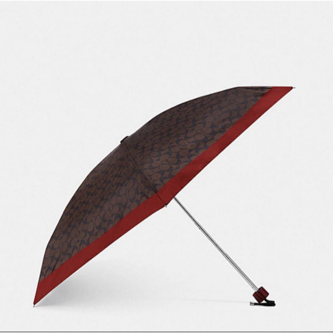 COACH - 新品未使用 コーチ アンブレラ 折りたたみ傘 傘 晴雨 COACH - 新品未使用 コーチ アンブレラ 折りたたみ傘 傘 晴雨
