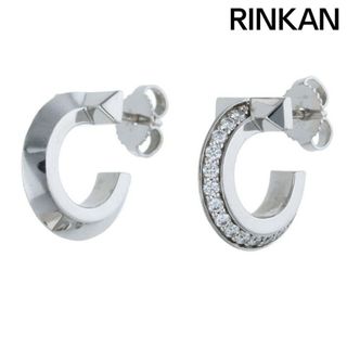 Tiffany & Co. - ティファニー Tワンフープ K18WGダイヤピアス Tiffany & Co. - ティファニー Tワンフープ K18WGダイヤピアス