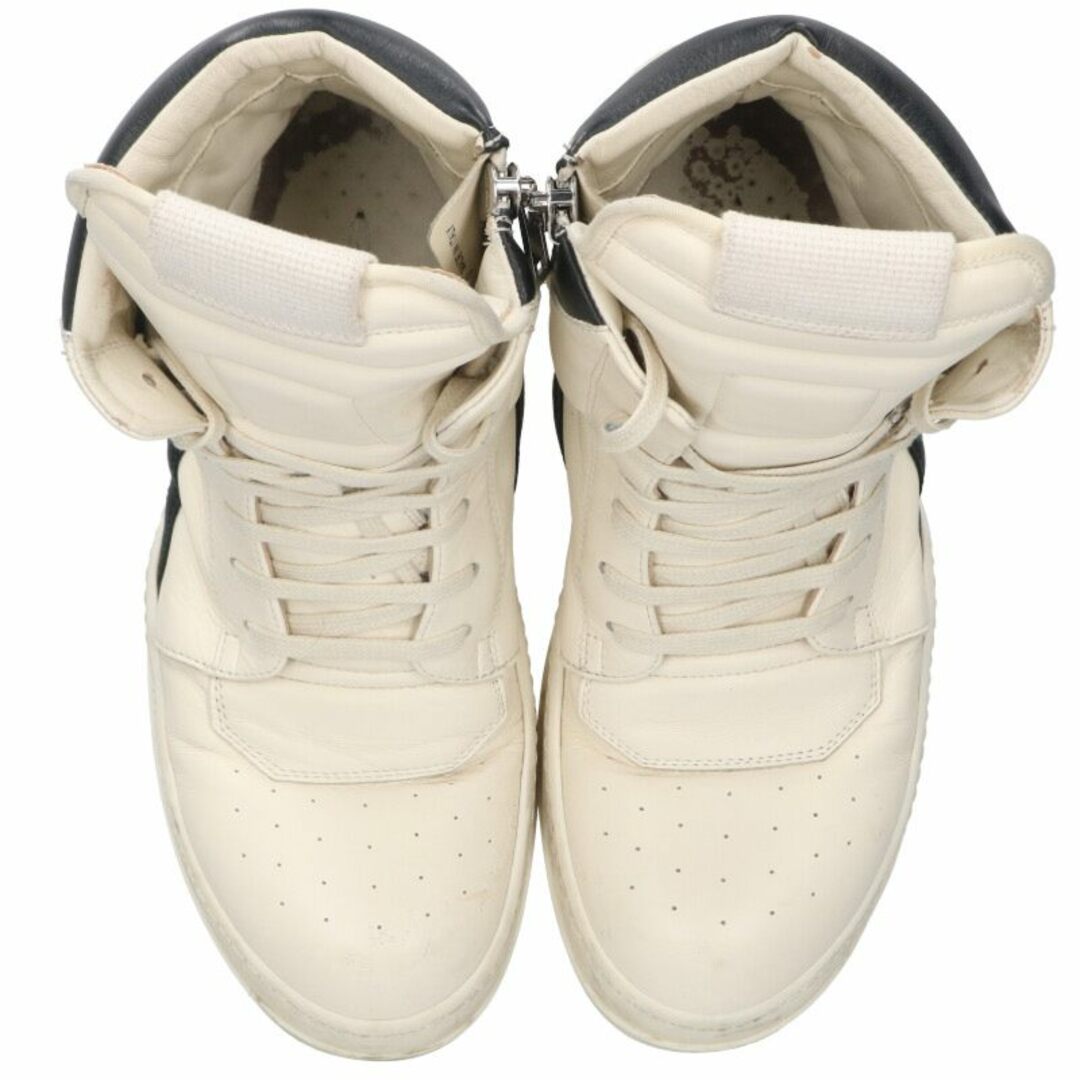 Rick Owens - リックオウエンス GEOBASKET ジオバスケットレザー Rick Owens - リックオウエンス GEOBASKET ジオバスケットレザー