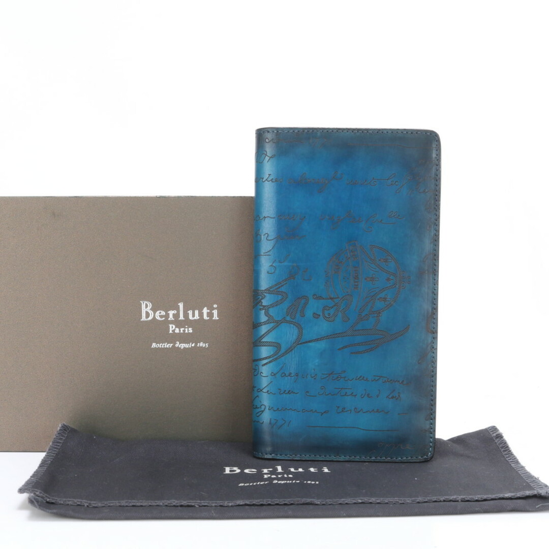 BERLUTI - 極美品 ベルルッティ エベネ カリグラフィ スクリット BERLUTI - 極美品 ベルルッティ エベネ カリグラフィ スクリット