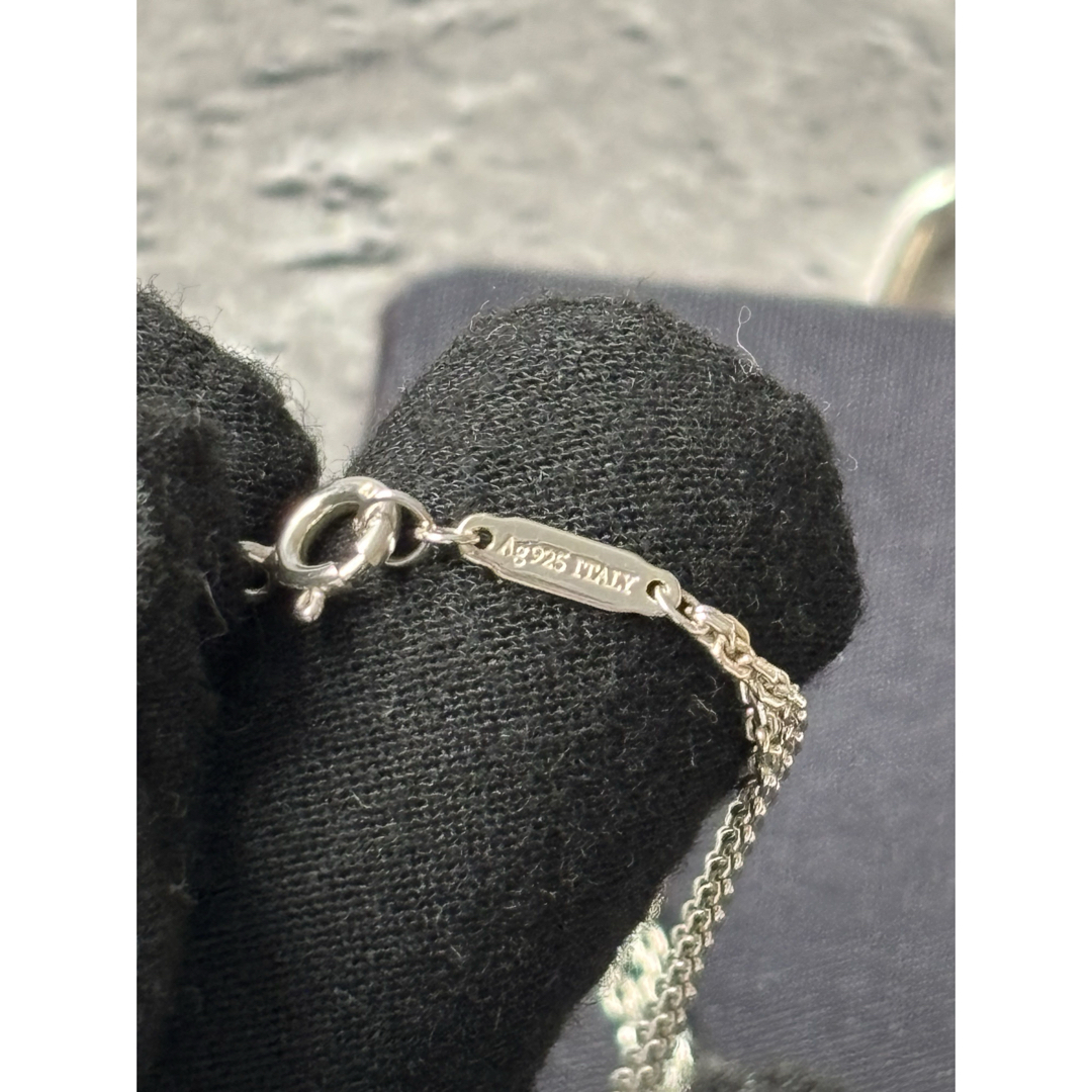 Tiffany & Co. - ティファニー ラージ ダブル リンクシルバー Tiffany & Co. - ティファニー ラージ ダブル リンクシルバー