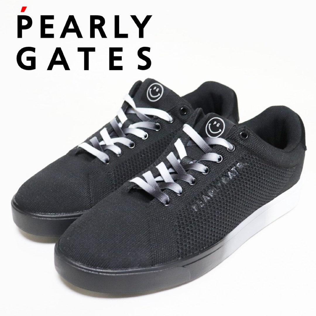 PEARLY GATES - 《パーリーゲイツ》新品 ニコちゃんロゴ PEARLY GATES - 《パーリーゲイツ》新品 ニコちゃんロゴ