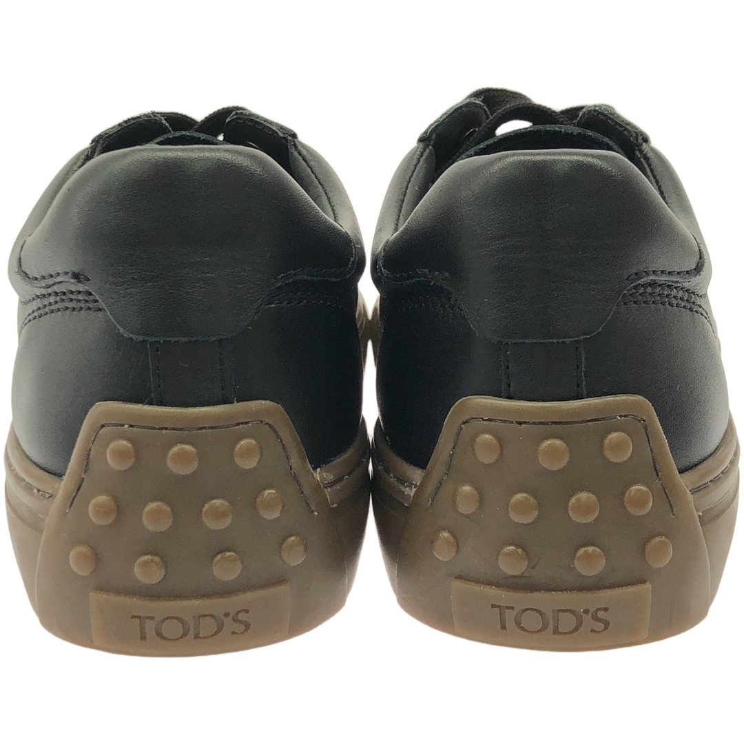 TOD'S - TOD'S トッズ ローカット レザースニーカー ブラック TOD'S - TOD'S トッズ ローカット レザースニーカー ブラック