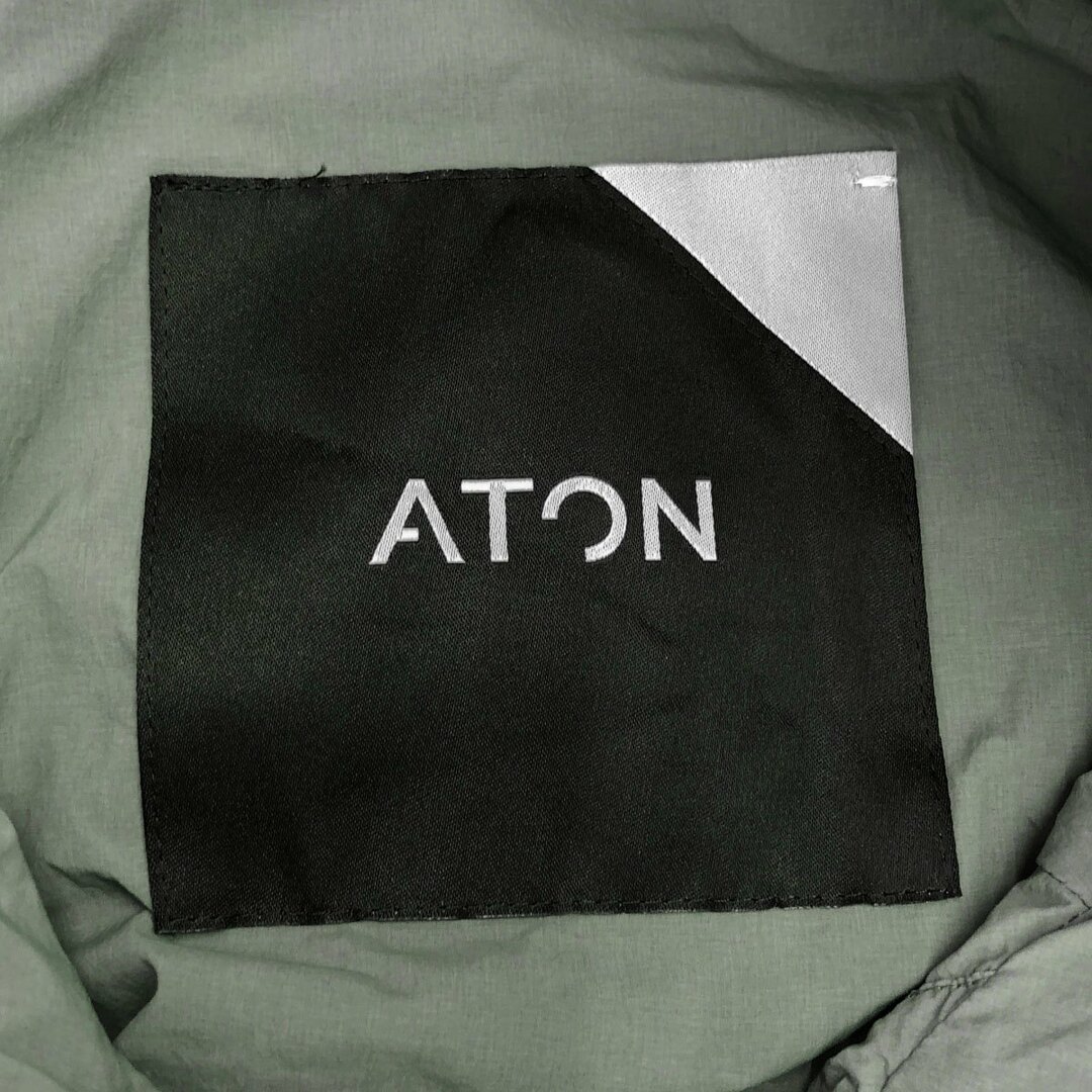 ATON - ATON エイトン 21SS VENTILE NYLON MOUNTAIN PARKA ATON - ATON エイトン 21SS VENTILE NYLON MOUNTAIN PARKA