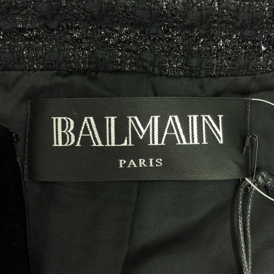 BALMAIN - BALMAIN Paris バルマンパリ ツイードジャケット BALMAIN - BALMAIN Paris バルマンパリ ツイードジャケット