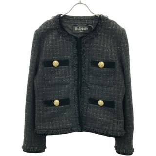 BALMAIN - BALMAIN Paris バルマンパリ ツイードジャケット BALMAIN - BALMAIN Paris バルマンパリ ツイードジャケット