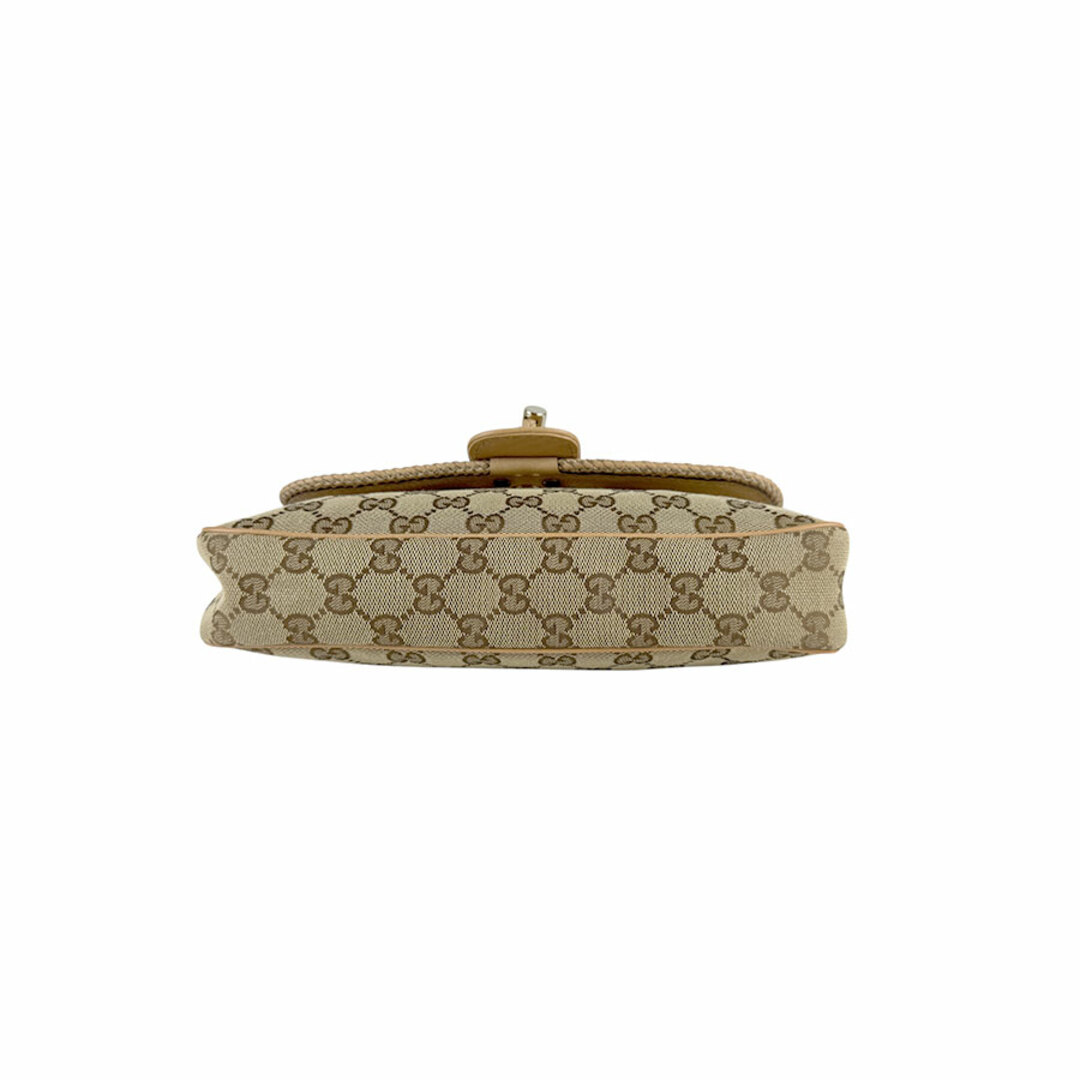 GUCCI - グッチ GUCCI ショルダーバッグ GGキャンバス/レザー GUCCI - グッチ GUCCI ショルダーバッグ GGキャンバス/レザー