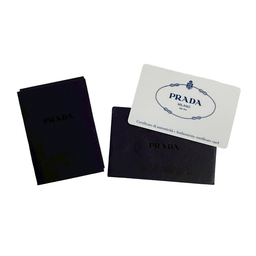 PRADA - 極 美品 PRADA プラダ ロゴ ターンロック ゴールド 金具 PRADA - 極 美品 PRADA プラダ ロゴ ターンロック ゴールド 金具