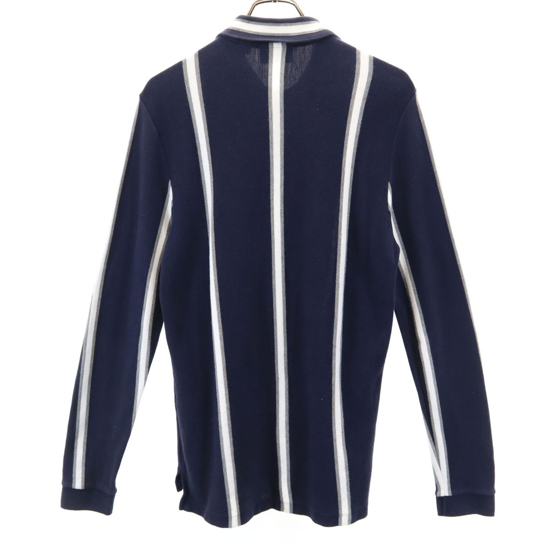 LACOSTE - 古着 LACOSTE ラコステ フランス製 ストライプ柄 長袖 LACOSTE - 古着 LACOSTE ラコステ フランス製 ストライプ柄 長袖
