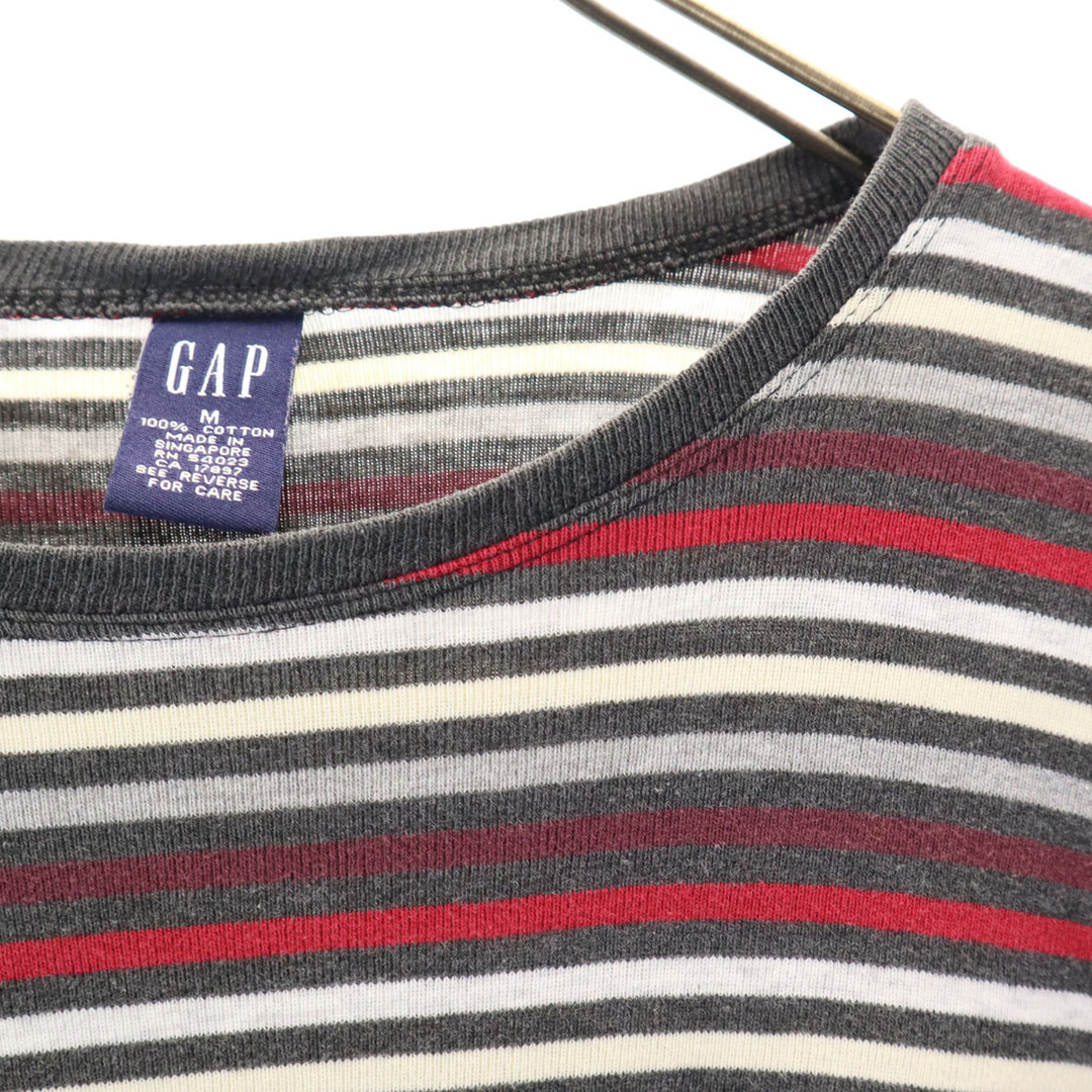 GAP - 古着 GAP ギャップ 00s オールド ボーダー柄 長袖 Tシャツ GAP - 古着 GAP ギャップ 00s オールド ボーダー柄 長袖 Tシャツ