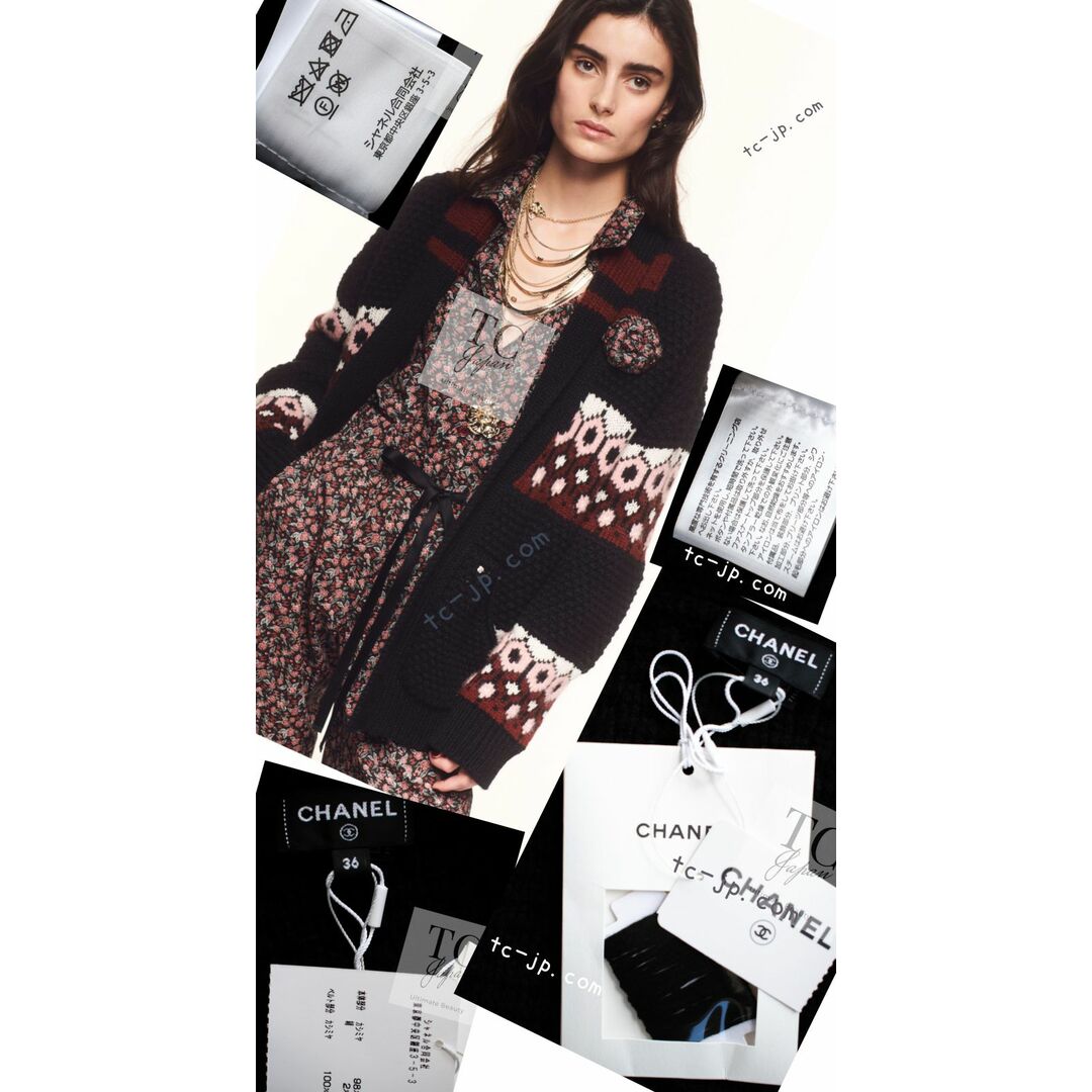 CHANEL - シャネル カーディガン 2024 CHANEL ブラック ふわふわ CHANEL - シャネル カーディガン 2024 CHANEL ブラック ふわふわ