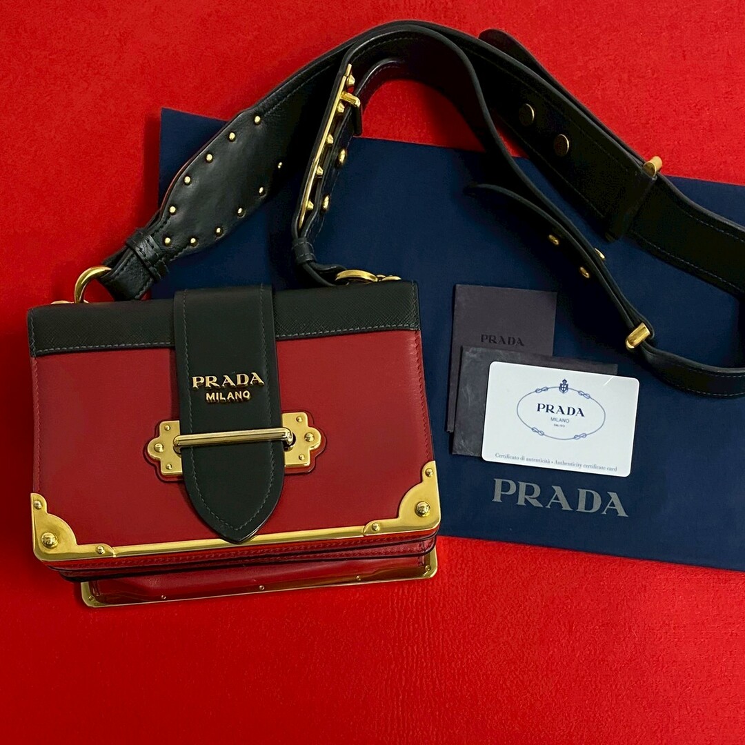 PRADA - 極 美品 カード有 希少品 PRADA プラダ カイエ プラダ PRADA - 極 美品 カード有 希少品 PRADA プラダ カイエ プラダ