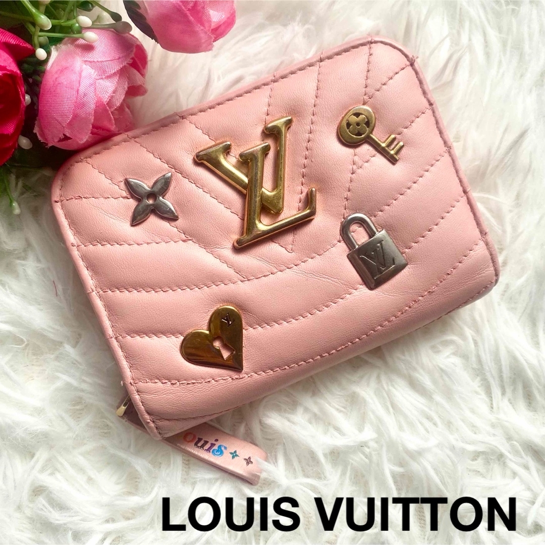 LOUIS VUITTON - ルイヴィトン 二つ折り財布 ピンク LOUIS VUITTON - ルイヴィトン 二つ折り財布 ピンク