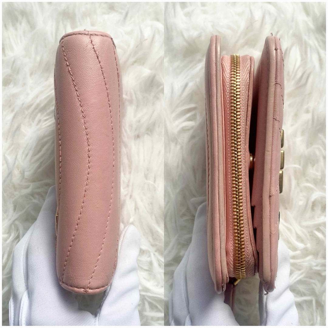 LOUIS VUITTON - ルイヴィトン 二つ折り財布 ピンク LOUIS VUITTON - ルイヴィトン 二つ折り財布 ピンク