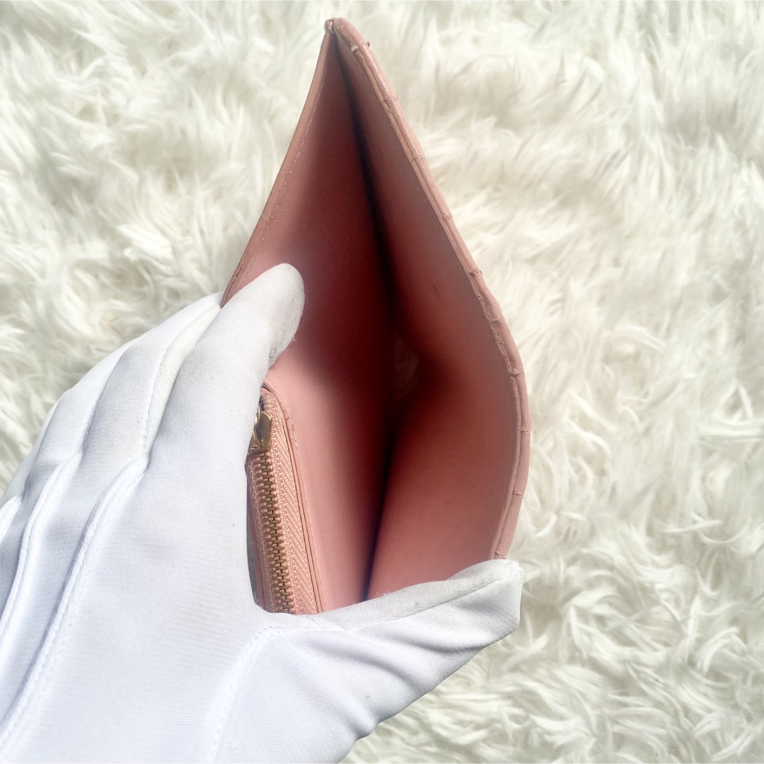 LOUIS VUITTON - ルイヴィトン 二つ折り財布 ピンク LOUIS VUITTON - ルイヴィトン 二つ折り財布 ピンク