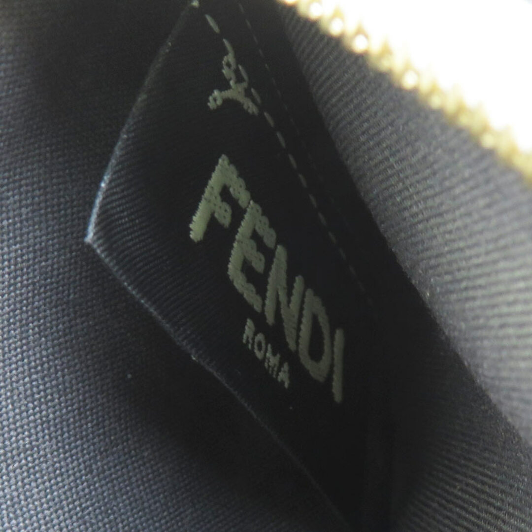 FENDI - フェンディ FENDI コインケース レザー ホワイト ユニ FENDI - フェンディ FENDI コインケース レザー ホワイト ユニ