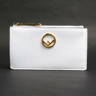 FENDI - フェンディ FENDI コインケース レザー ホワイト ユニ FENDI - フェンディ FENDI コインケース レザー ホワイト ユニ