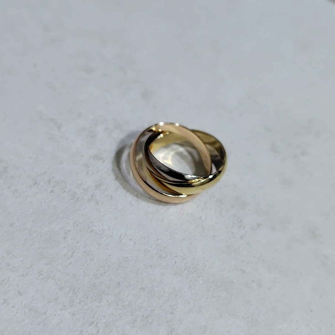 Cartier - Cartier カルティエ トリニティ 新型 #46 6号 の通販 Cartier - Cartier カルティエ トリニティ 新型 #46 6号 の通販