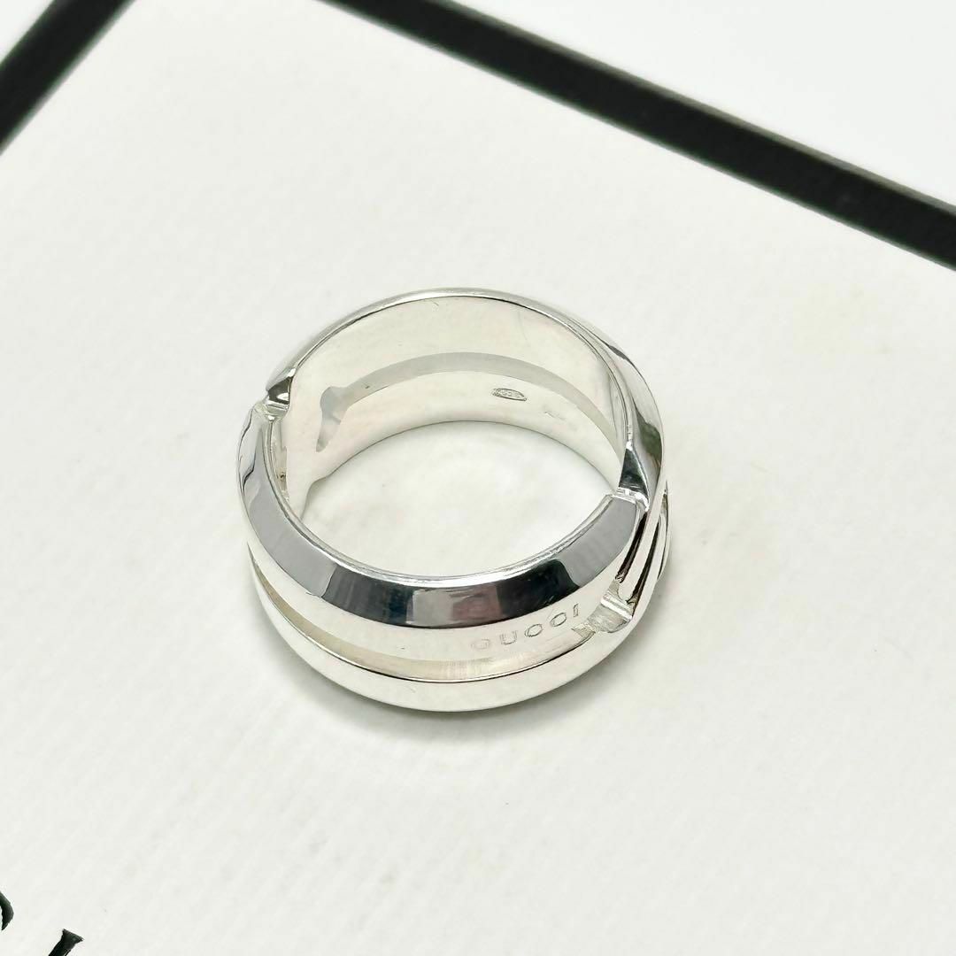 GUCCI - GUCCI グッチ ノット インフィニティ シルバーリング GUCCI - GUCCI グッチ ノット インフィニティ シルバーリング