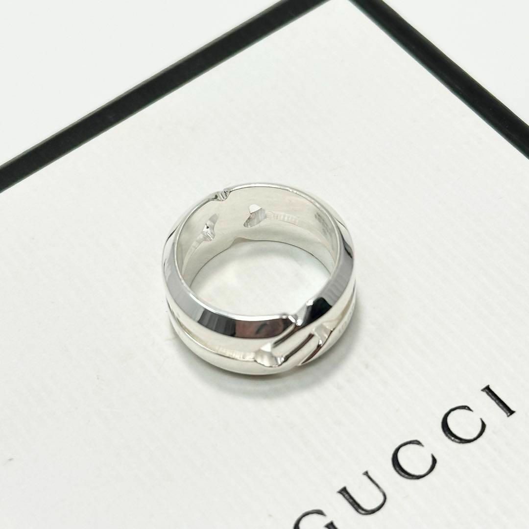 GUCCI - GUCCI グッチ ノット インフィニティ シルバーリング GUCCI - GUCCI グッチ ノット インフィニティ シルバーリング