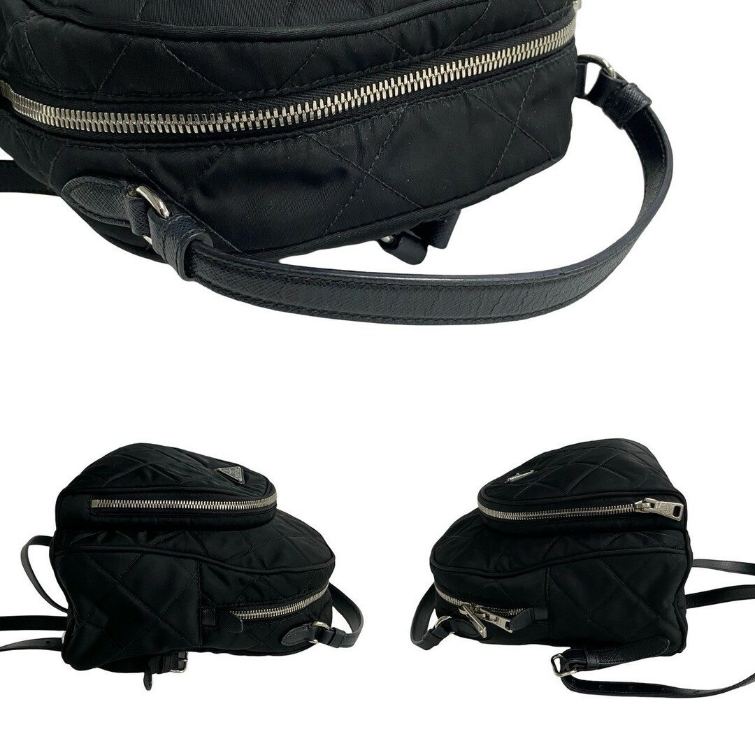 PRADA - 極 美品 PRADA プラダ 三角ロゴ 金具 キルティング PRADA - 極 美品 PRADA プラダ 三角ロゴ 金具 キルティング