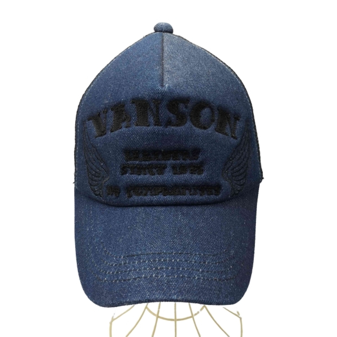 VANSON - VANSON(バンソン) ロゴ刺繍 デニム 6パネル デニム VANSON - VANSON(バンソン) ロゴ刺繍 デニム 6パネル デニム