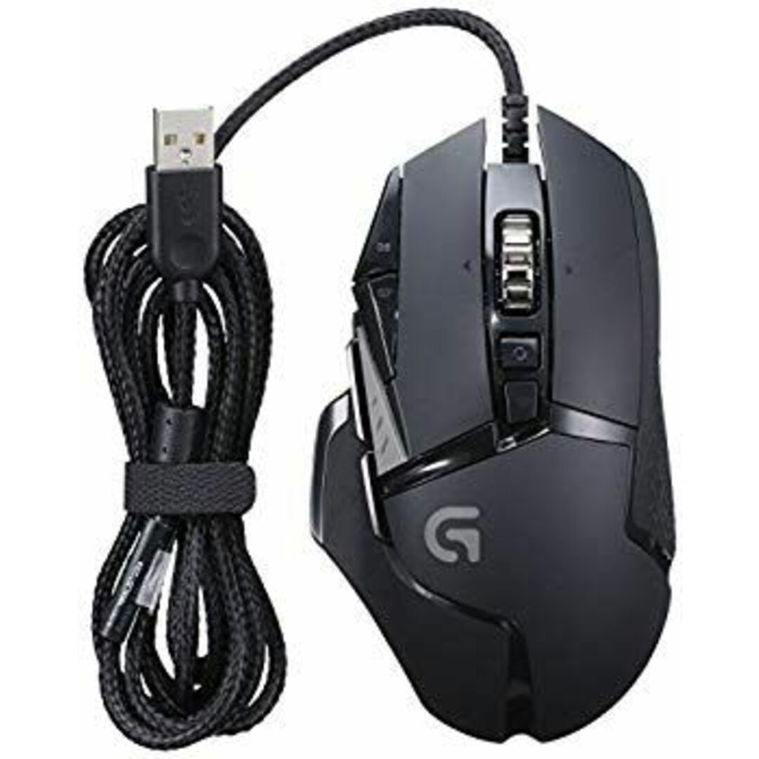 ゲーミングマウス G502RGB ggw725x スマホ/家電/カメラのPC/タブレット(PC周辺機器)の商品写真