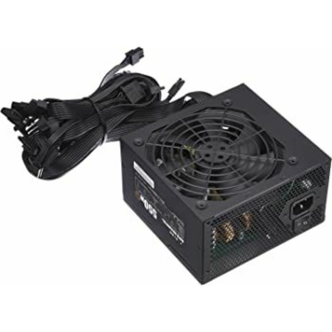 玄人志向 80Plus Bronze 550W ATX電源ユニット KRPW-BR550W/85+ スマホ/家電/カメラのPC/タブレット(PCパーツ)の商品写真