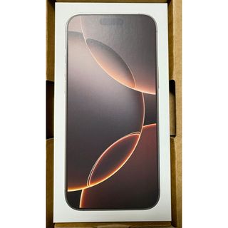 Apple - 【新品未開封】iPhone 16 Pro Max 256GB デザート Apple - 【新品未開封】iPhone 16 Pro Max 256GB デザート