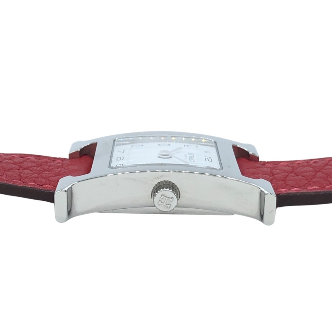 HERMES - エルメス HERMES Hウォッチ HH1210 レッド ステンレス HERMES - エルメス HERMES Hウォッチ HH1210 レッド ステンレス