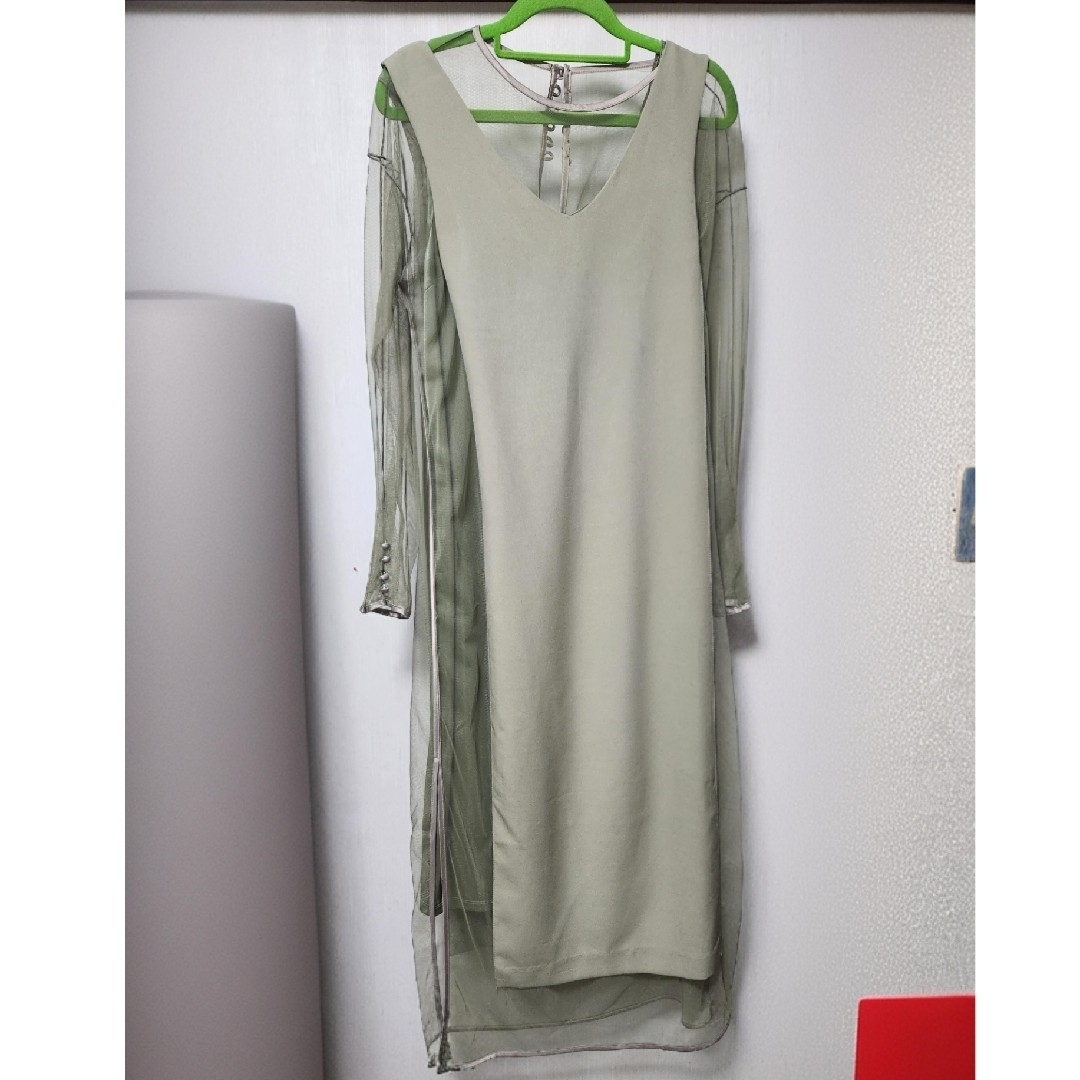 Ameri VINTAGE - ameri vintage tulle docking dresの通販 by Ameri VINTAGE - ameri vintage tulle docking dresの通販 by