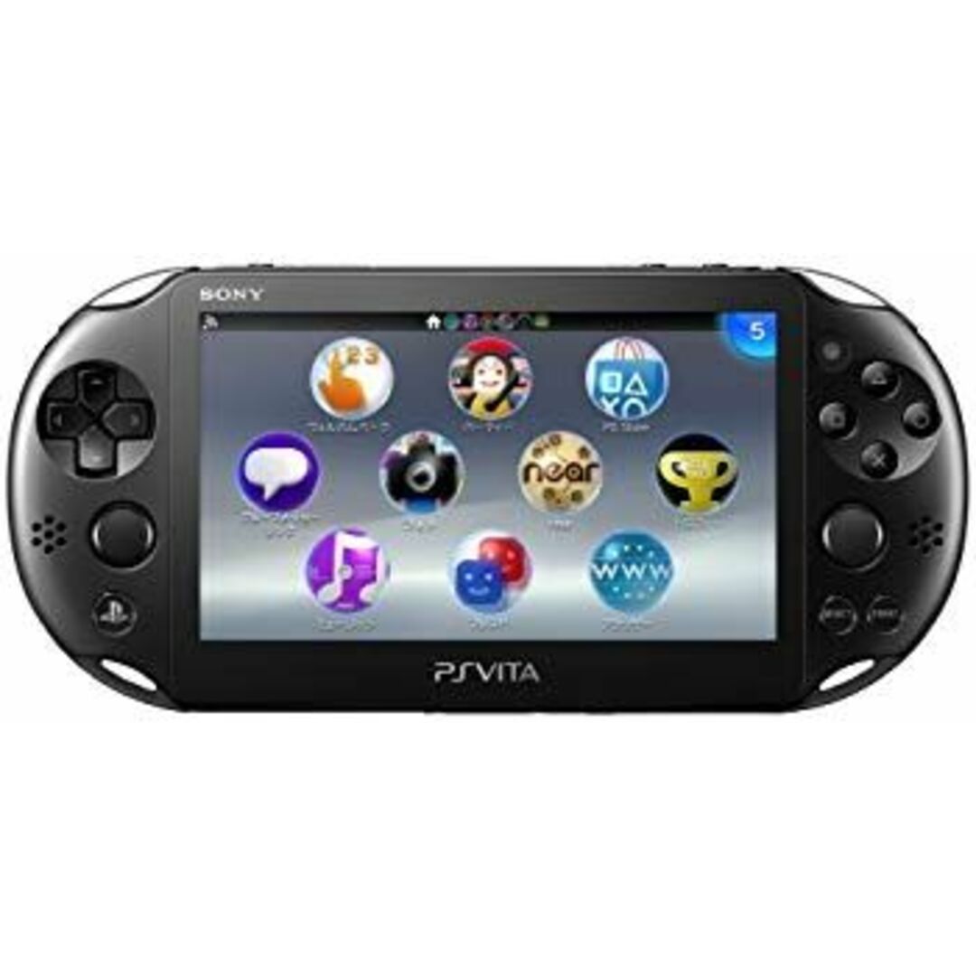 PlayStation Vita Wi-Fiモデル ブラック (PCH-2000ZA11) rdzdsi3 エンタメ/ホビーのゲームソフト/ゲーム機本体(家庭用ゲーム機本体)の商品写真