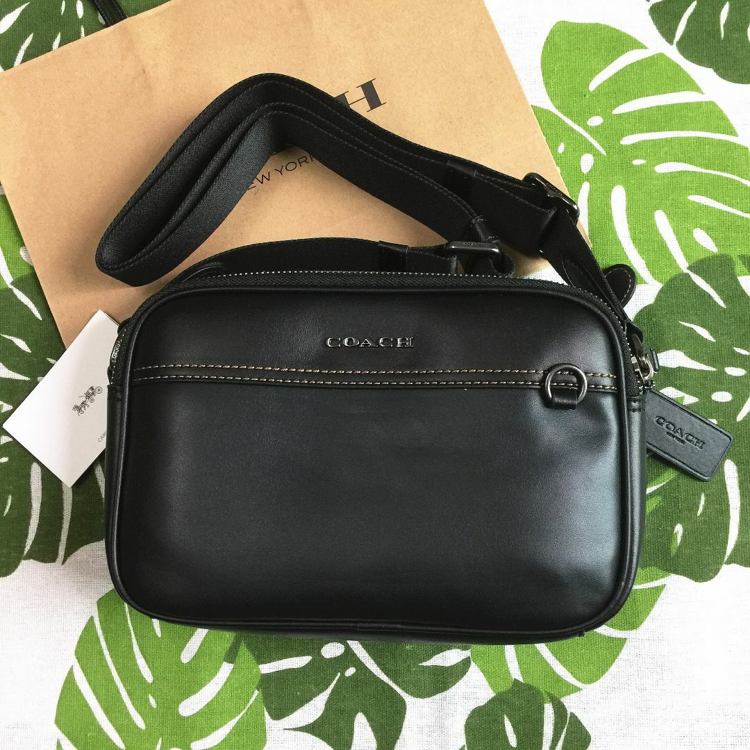 COACH - <新品>COACH/コーチショルダーバッグ C4148 ブラック COACH - <新品>COACH/コーチショルダーバッグ C4148 ブラック