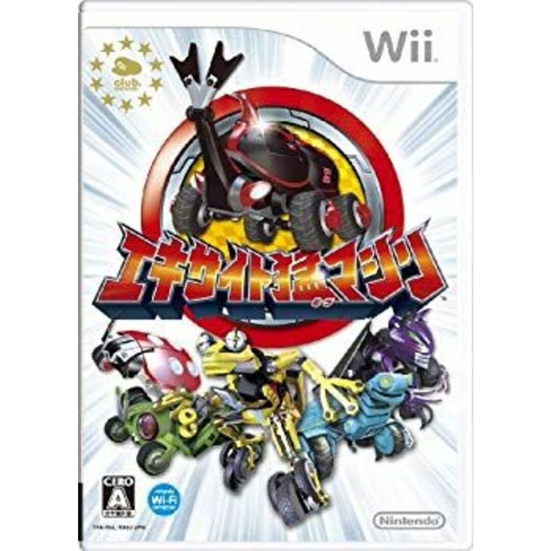 (未使用・未開封品) Wii エキサイト猛マシン クラブニンテンドー (Video Game -2011) vf3p617 エンタメ/ホビーのゲームソフト/ゲーム機本体(家庭用ゲームソフト)の商品写真