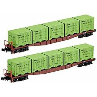 KATO Nゲージ コキ5500 6000形コンテナ積載 2両入 8059-2 鉄道模型 貨車 d2ldlup(鉄道模型)