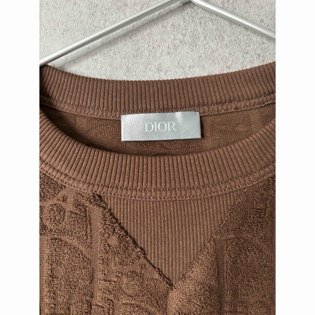 Dior - ディオール DIOR オブリークジャガード パイル半袖T Dior - ディオール DIOR オブリークジャガード パイル半袖T