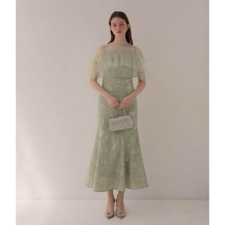 Leja - 【完売品】LEJAチュールフリルボレロペイントマーメイド Leja - 【完売品】LEJAチュールフリルボレロペイントマーメイド