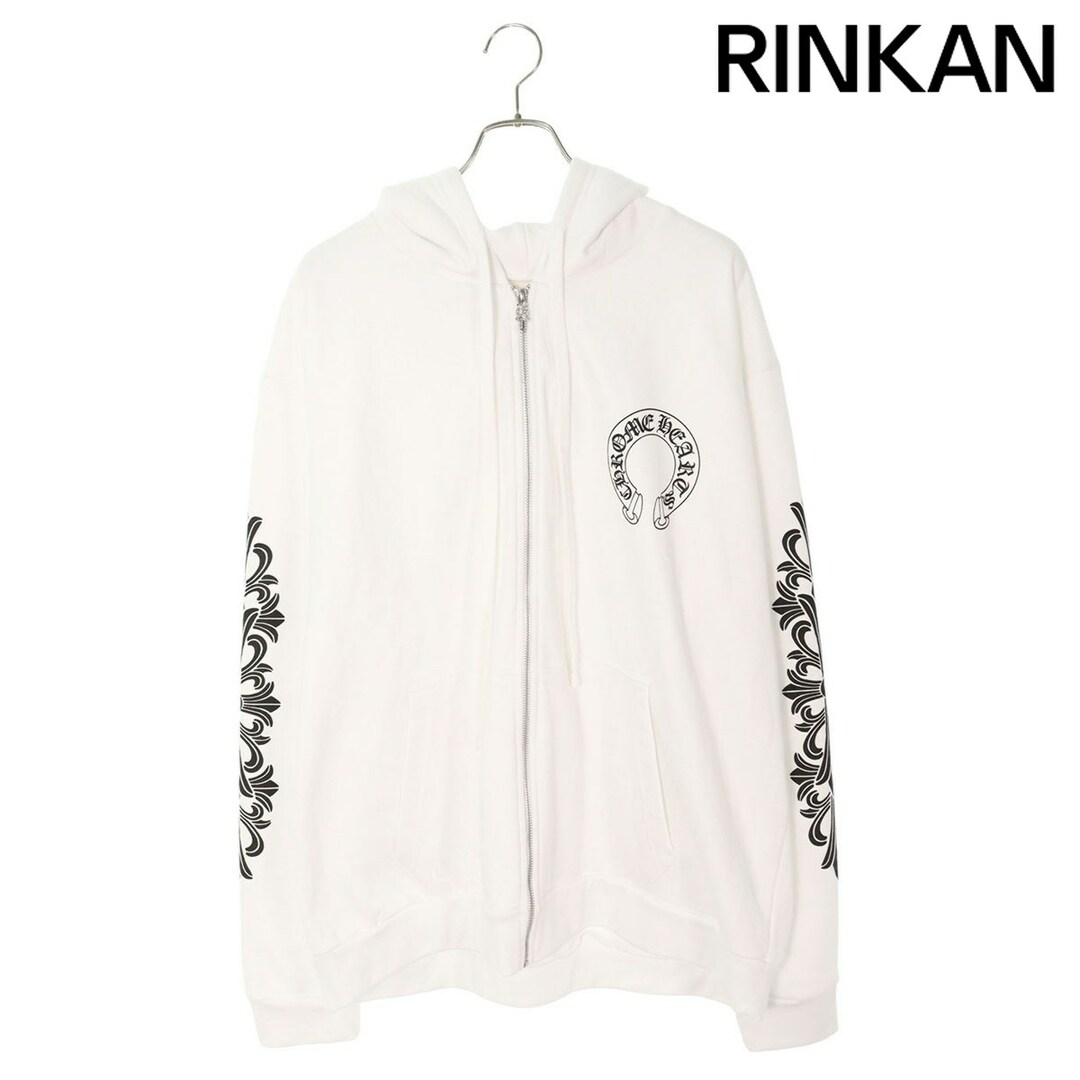 Chrome Hearts - クロムハーツ SWTSHRT HD ZIP 袖フローラル Chrome Hearts - クロムハーツ SWTSHRT HD ZIP 袖フローラル