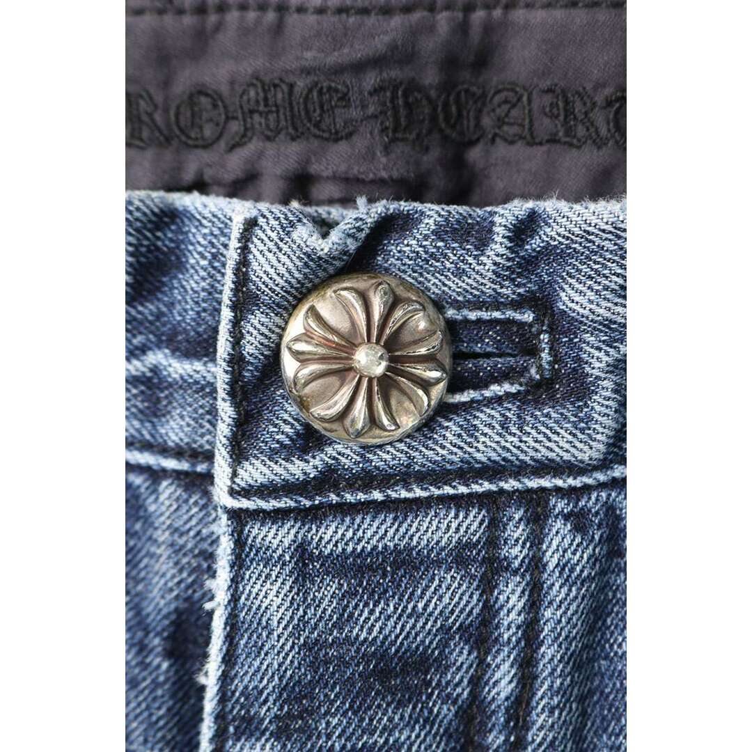 Chrome Hearts - クロムハーツ DNM PANTS CRS BTN クロスボール Chrome Hearts - クロムハーツ DNM PANTS CRS BTN クロスボール