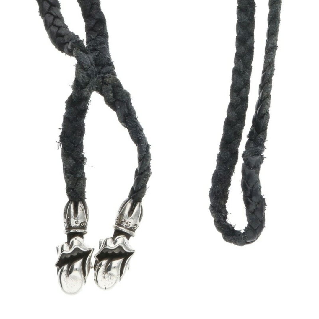 Chrome Hearts - クロムハーツ LEATHER BRAID/リップアンド Chrome Hearts - クロムハーツ LEATHER BRAID/リップアンド