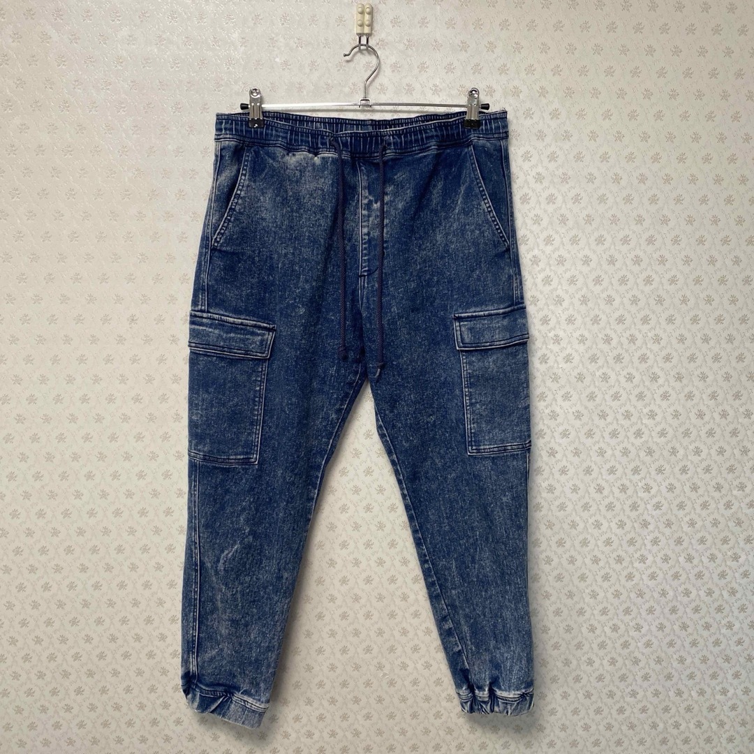 しまむら - ♻️しまむら♻️ストレッチ/カーゴ デニムジョガー しまむら - ♻️しまむら♻️ストレッチ/カーゴ デニムジョガー