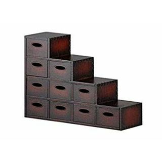 (未使用･未開封品)　コバアニ模型工房 1/12 和の造作シリーズ 和モダン 階段ダンス 組み立てキット WZ-017 p706p5g(その他)