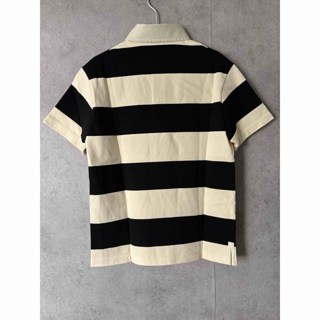 GUCCI - グッチ GUCCI ストライプコットンボーダーポロシャツの GUCCI - グッチ GUCCI ストライプコットンボーダーポロシャツの