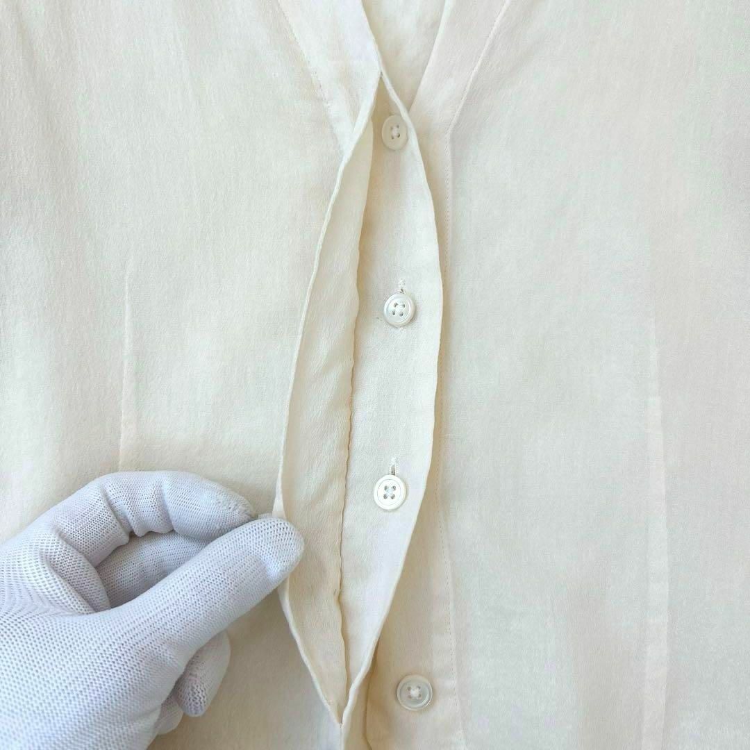 MARGARET HOWELL - 【美品】マーガレットハウエル シルク混 MARGARET HOWELL - 【美品】マーガレットハウエル シルク混